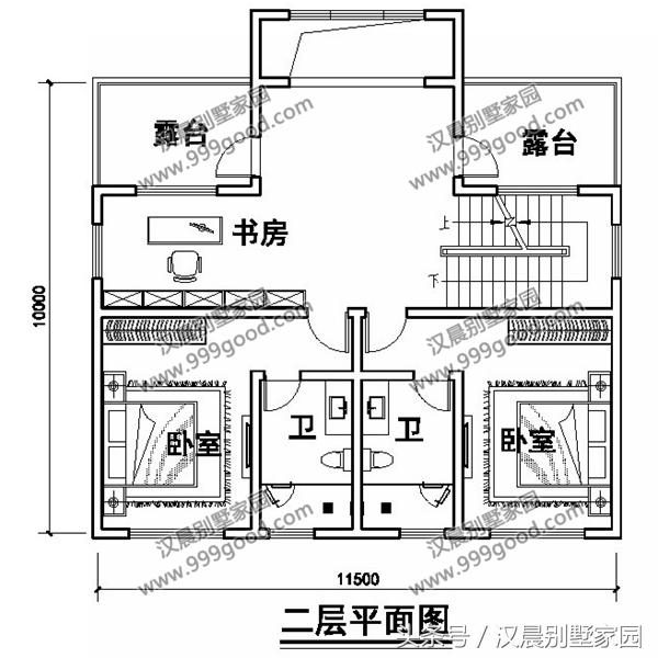 帶院子的新中式風格別墅設計圖，2套設計師的設計方案，總有一套讓你滿意