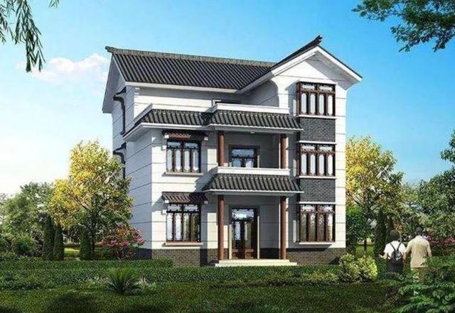 現(xiàn)代風歐式風房子都看膩了？今天推薦兩款經(jīng)典新中式別墅設計圖