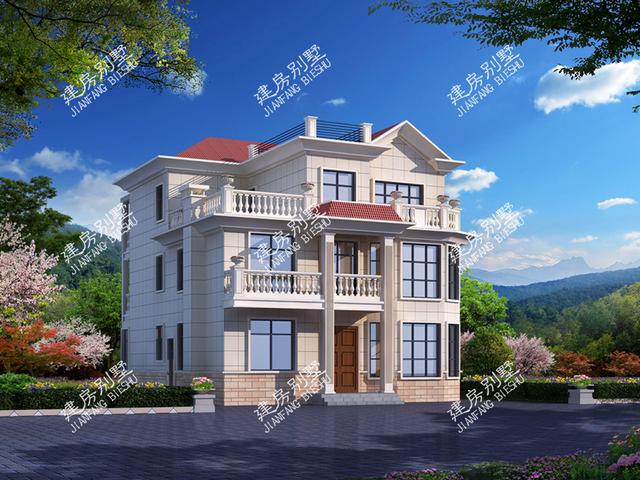 萬里挑一的三層別墅設計圖，房型好看，處處是亮點