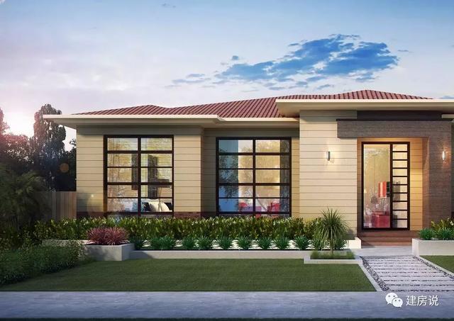 超贊的一層農村別墅設計圖，設備齊全，想要的應有盡有