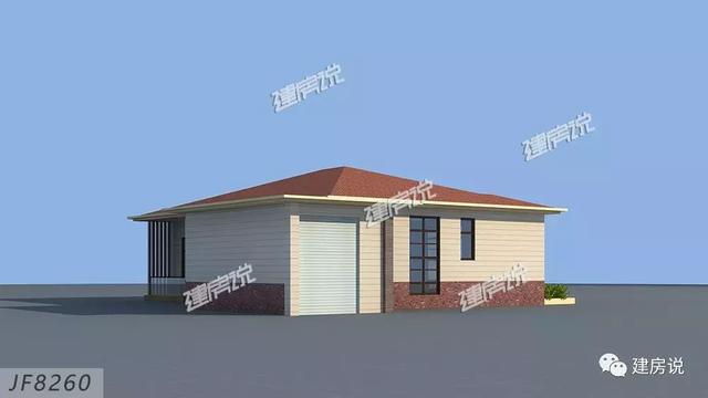 超贊的一層農村別墅設計圖，設備齊全，想要的應有盡有