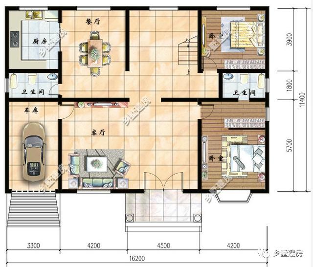 今天推薦的兩款二層別墅設(shè)計(jì)圖，讓大家明白建房子怎么建的與眾不同