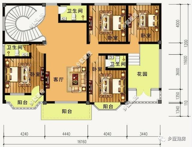 今天推薦的兩款二層別墅設(shè)計(jì)圖，讓大家明白建房子怎么建的與眾不同