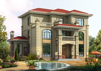 闊氣高端的三層別墅設計圖，亮得恰到好處，永遠也住不膩