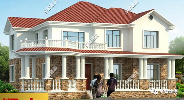 兩款現(xiàn)代新農(nóng)村自建別墅設(shè)計(jì)圖，外觀超美，戶型超棒，蓋哪一棟都出彩