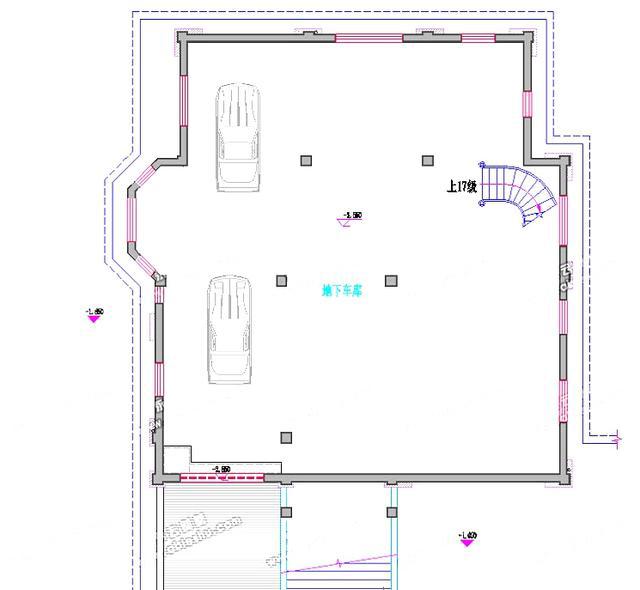 喜歡這樣的復(fù)式三層帶地下層農(nóng)村別墅戶型設(shè)計圖么？