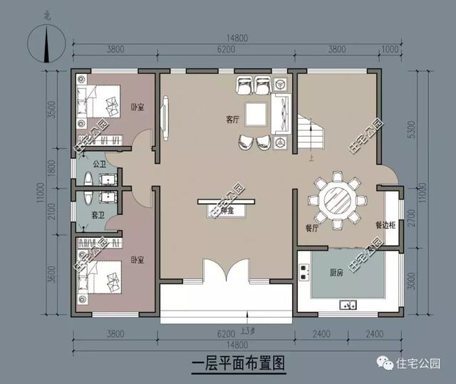 剛出爐的6套風格各異農村別墅設計圖，很適合農村自建