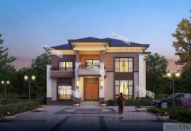 三款二層別墅設(shè)計典范，舒適接地氣，美好鄉(xiāng)村生活從這里開始