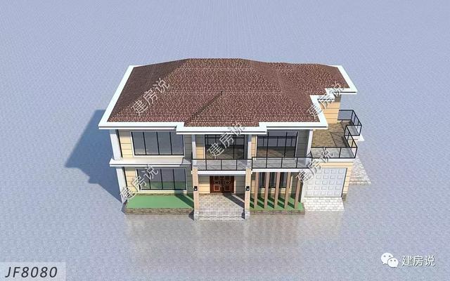 三款二層別墅設(shè)計典范，舒適接地氣，美好鄉(xiāng)村生活從這里開始