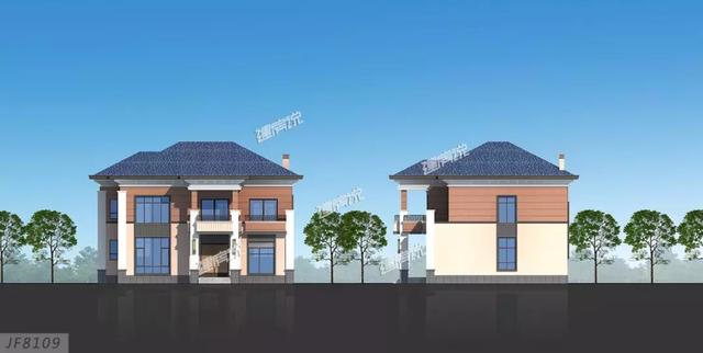 三款二層別墅設(shè)計典范，舒適接地氣，美好鄉(xiāng)村生活從這里開始