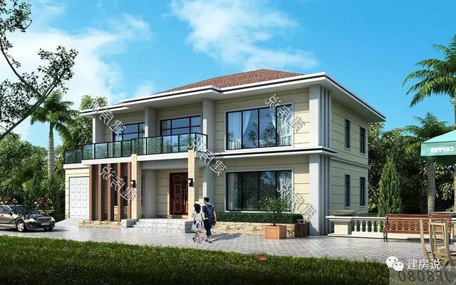 三款二層別墅設(shè)計典范，舒適接地氣，美好鄉(xiāng)村生活從這里開始