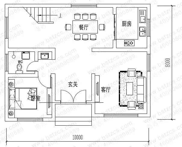 今天推薦的是進深只有8米的別墅設計圖，這6款經濟實用型小別墅告訴你小宅基地也能建好房子