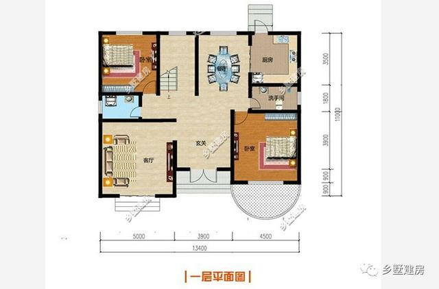 2棟經典的二層別墅設計圖，外型和布局都不老土！