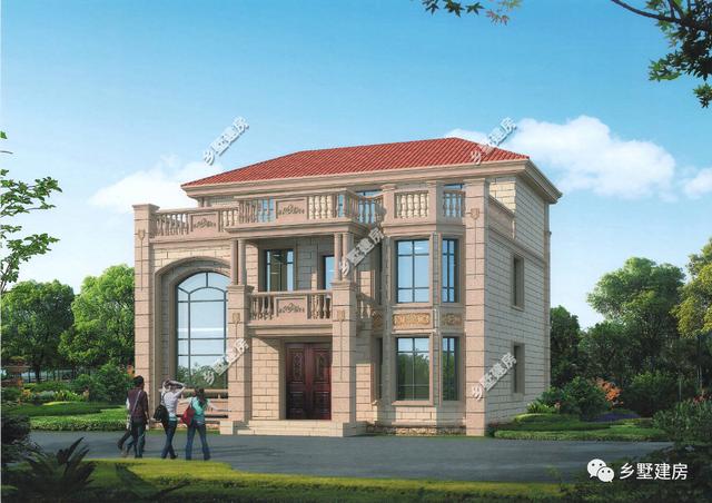 2棟經典的二層別墅設計圖，外型和布局都不老土！