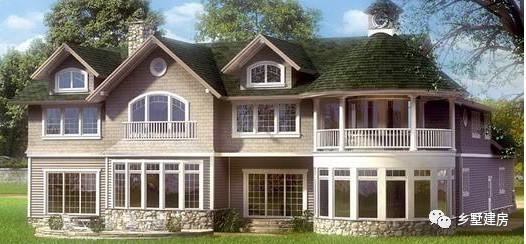 二層清新自然田園風(fēng)農(nóng)村自建房，看過的人都想回農(nóng)村建一棟！