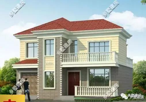 2棟二層農(nóng)村簡單實(shí)用自建房，一款大氣時尚，一款設(shè)計(jì)現(xiàn)代時尚，溫馨十足，你中意哪一款？