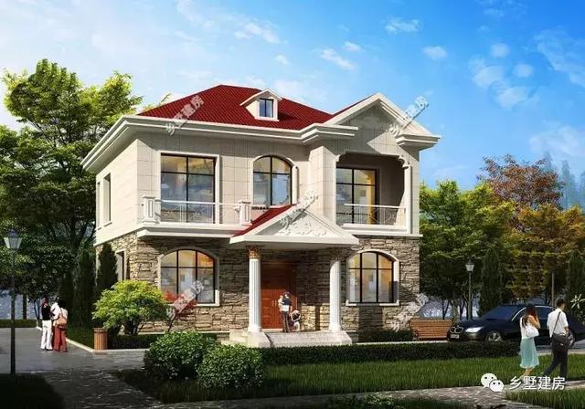 2棟二層農(nóng)村簡單實(shí)用自建房，一款大氣時尚，一款設(shè)計(jì)現(xiàn)代時尚，溫馨十足，你中意哪一款？
