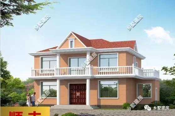 2棟二層農(nóng)村簡單實(shí)用自建房，一款大氣時尚，一款設(shè)計(jì)現(xiàn)代時尚，溫馨十足，你中意哪一款？