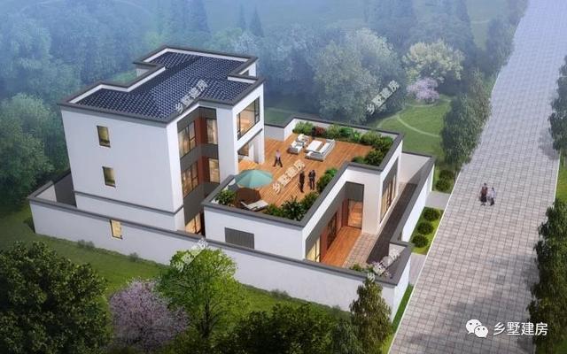 15款中國傳統建筑四合院別墅設計圖，款款精致，經典大氣