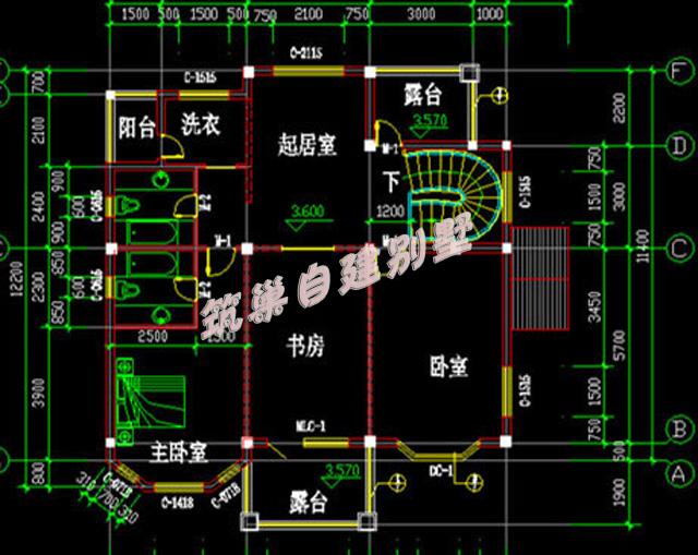 2款農村別墅設計圖紙，房子洋氣，一款帶羅馬柱，一款不帶，你喜歡哪款
