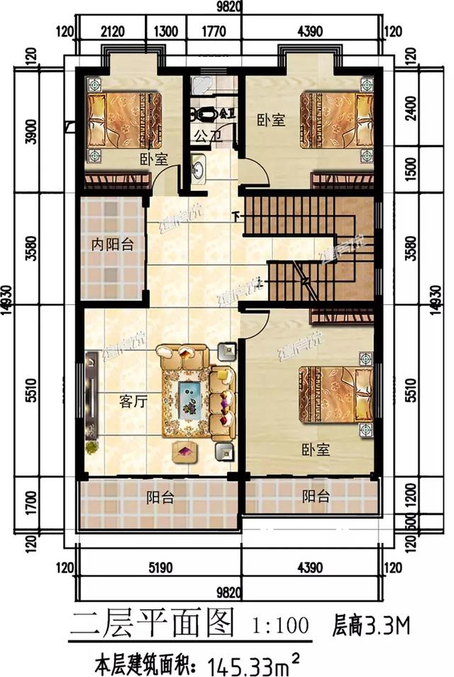 三款超級好看的農村小別墅設計圖，能有一塊宅基地蓋一棟屬于自己的別墅是件多么幸福的事兒