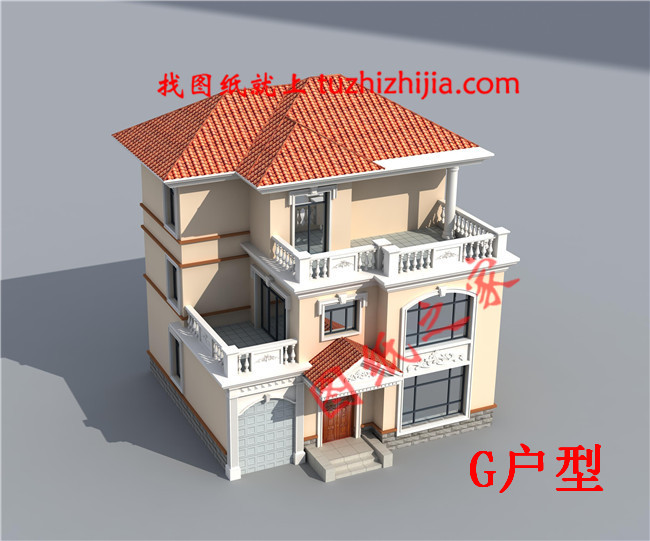 經典農村三層樓房設計圖,各種尺寸,各種戶型供您選擇