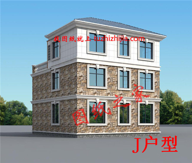 經典農村三層樓房設計圖,各種尺寸,各種戶型供您選擇