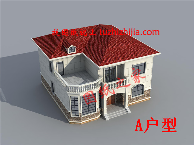 10套農村經典二層樓房設計圖紙，多戶型，多尺寸，總有一款適合您