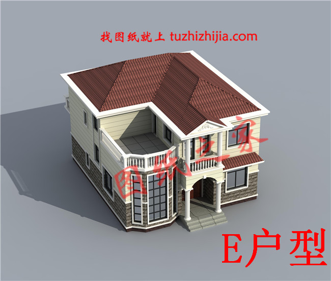 10套農村經典二層樓房設計圖紙，多戶型，多尺寸，總有一款適合您