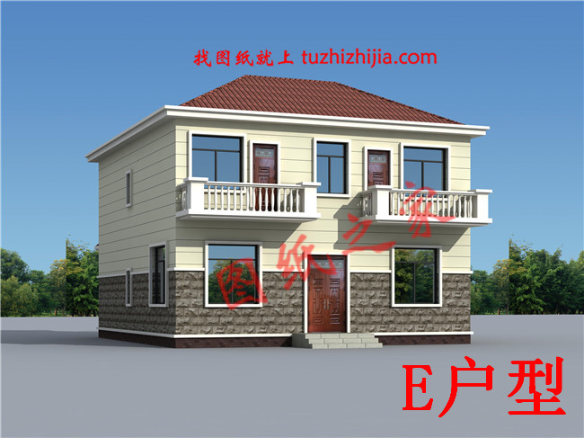 10套農村經典二層樓房設計圖紙，多戶型，多尺寸，總有一款適合您