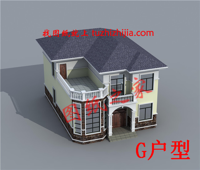 10套農村經典二層樓房設計圖紙，多戶型，多尺寸，總有一款適合您