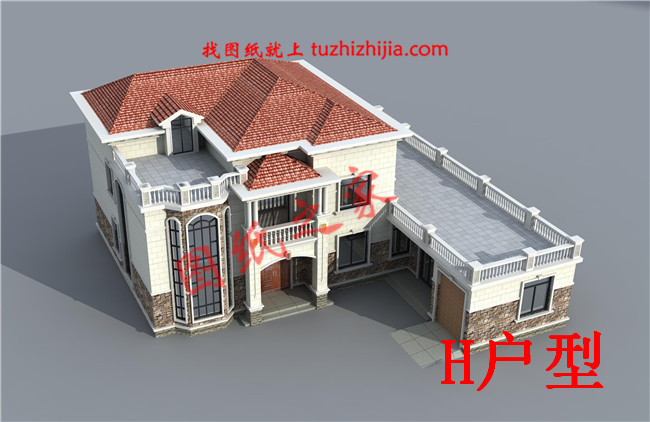 10套農村經典二層樓房設計圖紙，多戶型，多尺寸，總有一款適合您