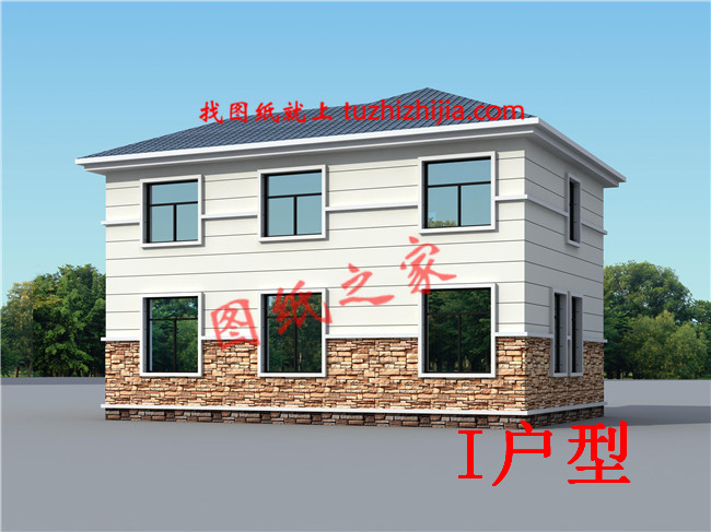 10套農村經典二層樓房設計圖紙，多戶型，多尺寸，總有一款適合您