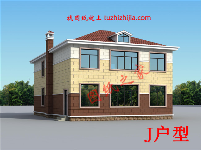 10套農村經典二層樓房設計圖紙，多戶型，多尺寸，總有一款適合您