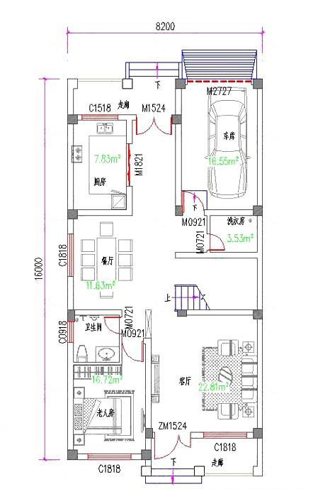 經(jīng)典三層地中海風(fēng)別墅設(shè)計(jì)圖，美感十足，占地120平，造價(jià)30萬。