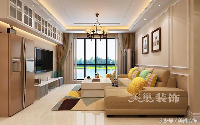 朗悅公園道一號128平四室兩廳戶型裝修設計溫馨，實用，與現代家具的混搭，你喜歡這樣的裝修嗎?