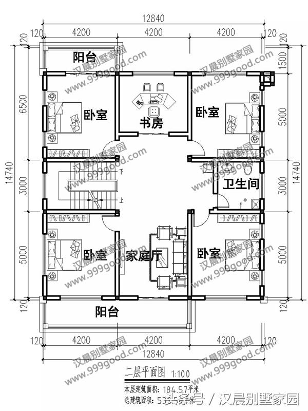 新農村美式別墅設計圖，簡潔大方，風格獨特