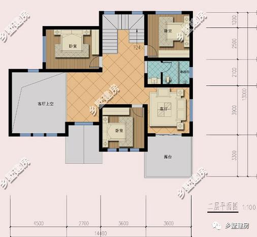 一款新中式別墅設計圖，現(xiàn)在都流行回農(nóng)村建房了，心動的話就趕緊回村建房吧