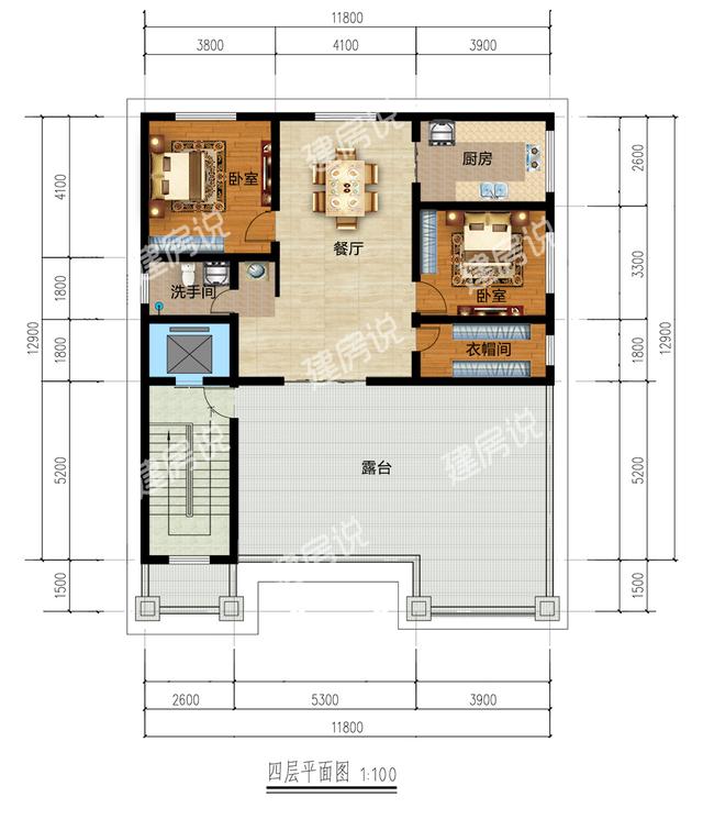 豪華四層別墅設計圖，超顯富貴氣質，自己住著也舒服開心
