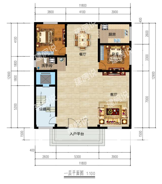 豪華四層別墅設計圖，超顯富貴氣質，自己住著也舒服開心