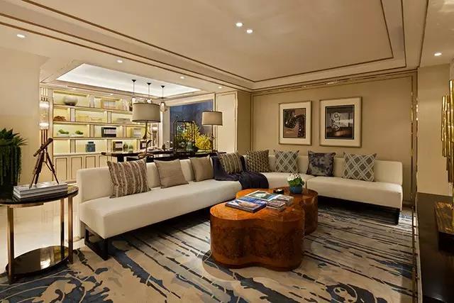 別墅裝修設(shè)計(jì)｜230平精致港式格調(diào)，精致，華麗，貴氣
