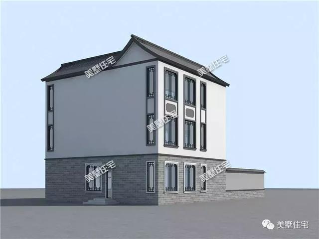 中式帶庭院自建房設(shè)計(jì)圖，建成后很有韻味，有種歸隱山林的感覺(jué)