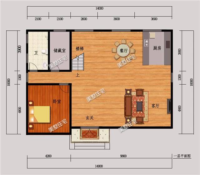 農村自建2層現代風別墅設計圖，整體外觀大氣，風景好，布局又實用，你可喜歡？