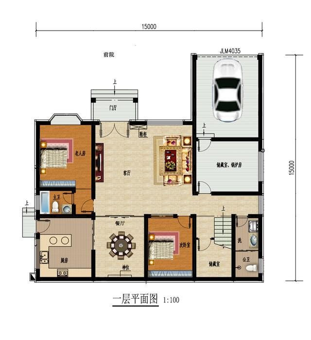 9款帶車庫的二層別墅設(shè)計圖，主體造價都不是很高，簡單實用，讓別人羨慕去吧