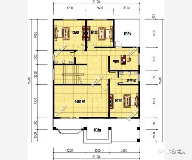 3層自建房別墅設計圖，內部想怎么規劃怎么規劃，不出門就可以享受休閑娛樂生活