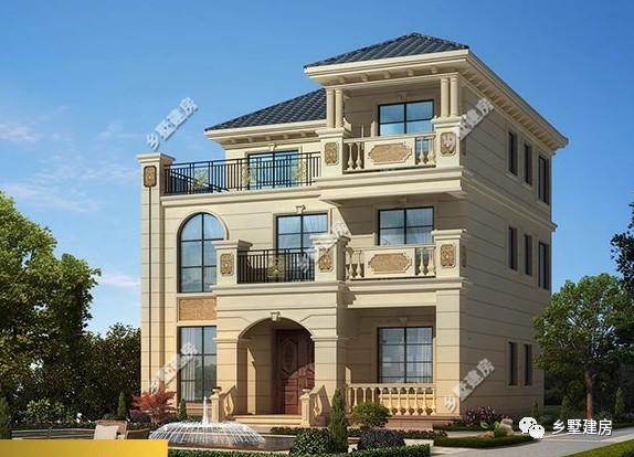 3層自建房別墅設計圖，內部想怎么規劃怎么規劃，不出門就可以享受休閑娛樂生活