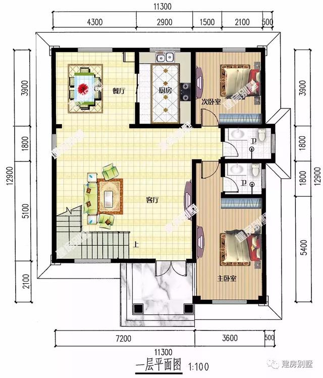 兩款經典別墅設計圖，設計理念好，布局實用很方便，是不可多得的經典好戶型