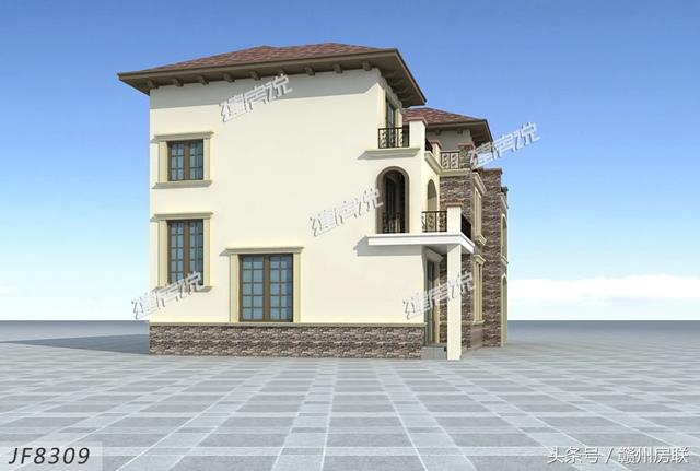 田園風(fēng)格的別墅設(shè)計(jì)圖，賺了錢一定要建一棟這么漂亮的別墅