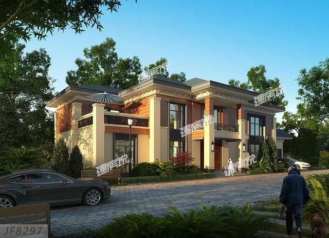 分享5款農村二層別墅設計圖，外觀精美，布局實用，造價經濟