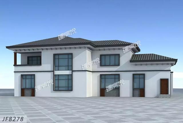 分享5款農村二層別墅設計圖，外觀精美，布局實用，造價經濟